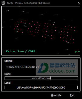 Prodad通用注册机 解锁Prodad公司所有软件产品的便捷工具